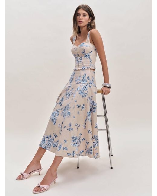 Reformation Anatolia Linen Two Piece 2 in Natural | Lyst