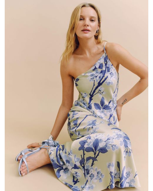 reformation paisley satin dress Reformation Paisley Satin Dress by Reformation