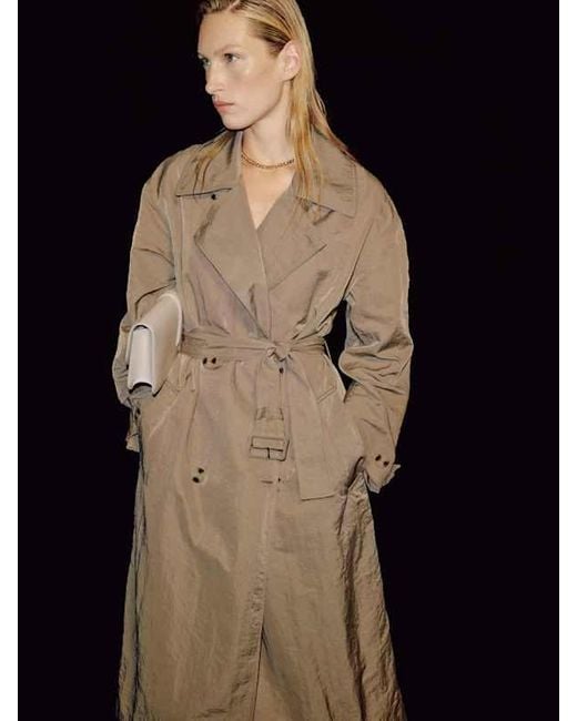 Reformation Black Nolan Trench Coat
