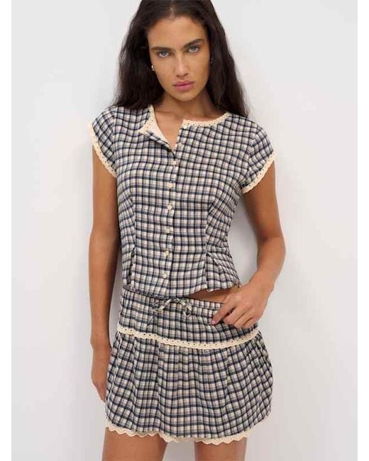 Reformation White Valetta Two Piece 0