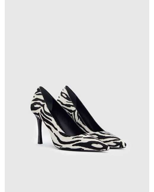 Reformation White Joelle Heeled Pump 7