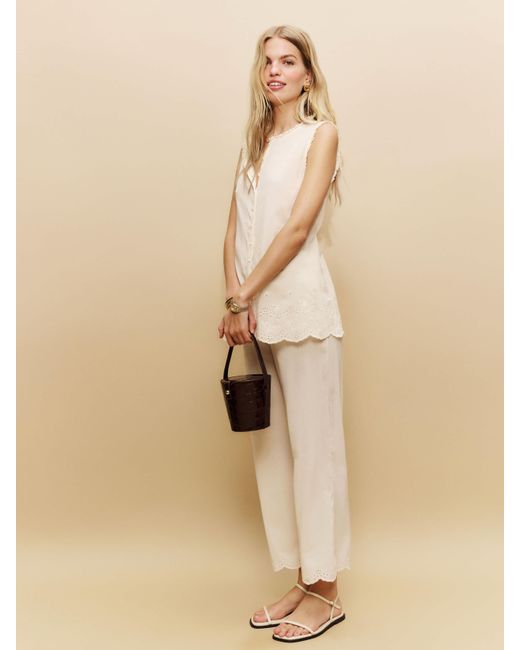 Reformation Natural Petites Willa Two Piece 0P
