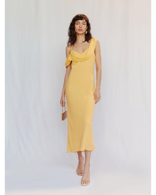 Reformation White Reya Dress