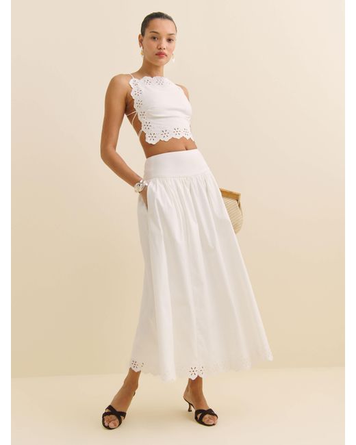 Reformation Natural Cordelia Two Piece 2