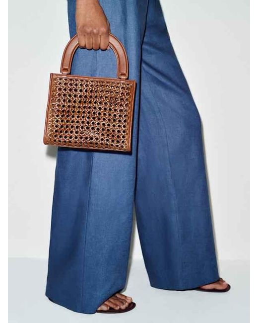 Reformation Brown Emma Mini Bag