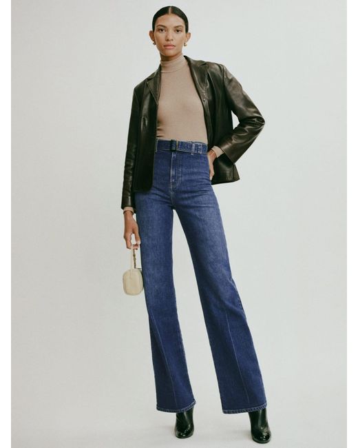 Reformation Denim Amelie High Rise Wide 