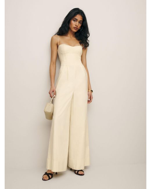 Reformation Natural Perry Jumpsuit