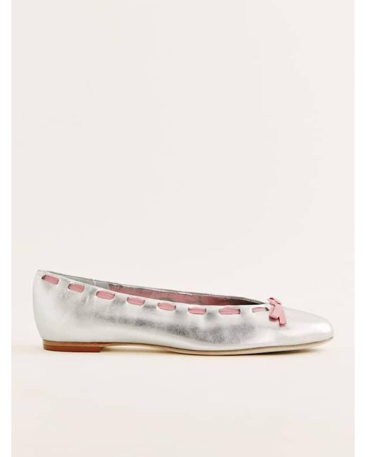 Reformation Natural Suzanne Ballet Flat