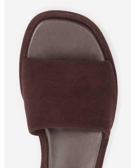 Reformation Brown Esme Platform Sandal