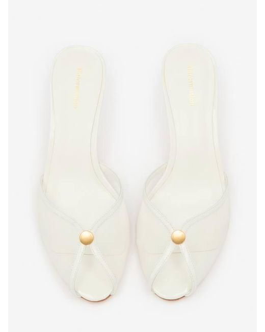 Reformation Natural Wisdom Peep Toe Mule 5