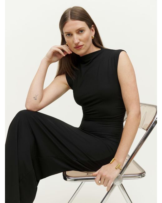 Reformation Billy Knit Dress in Black Lyst