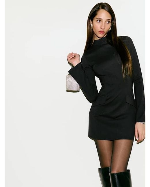 reformation atlas knit dress Reformation Atlas Knit Dress in Black