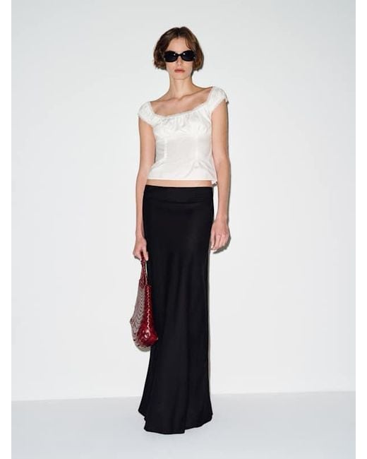 Reformation White Amouret Top Lace 4
