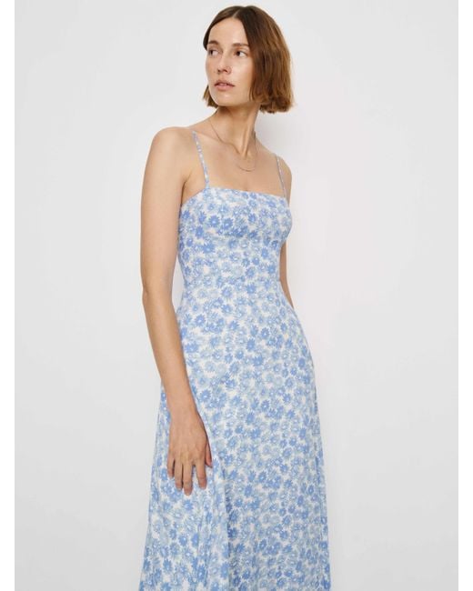 Reformation Blue Monette Dress Daisy 6