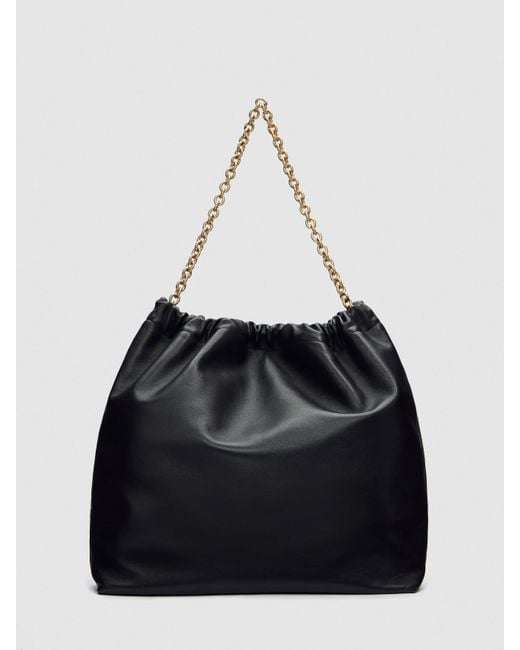 Reformation Black Dahlia Tote Bag