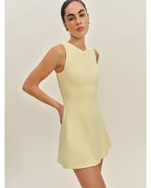 Reformation Natural Ava Heavy Knit Dress