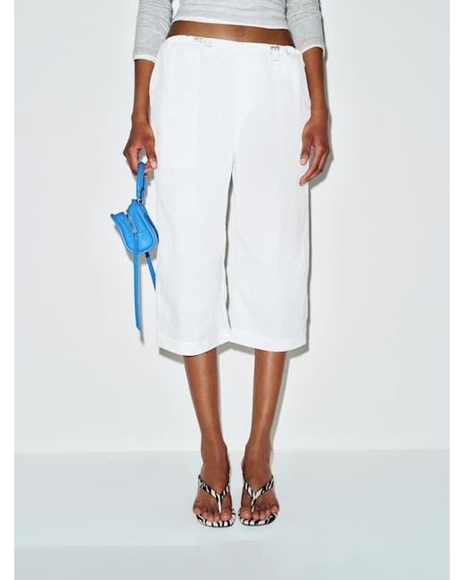 Reformation White Arlette Pant