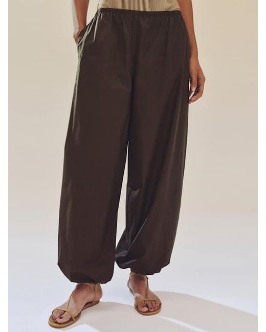 Reformation Brown Aven Pant