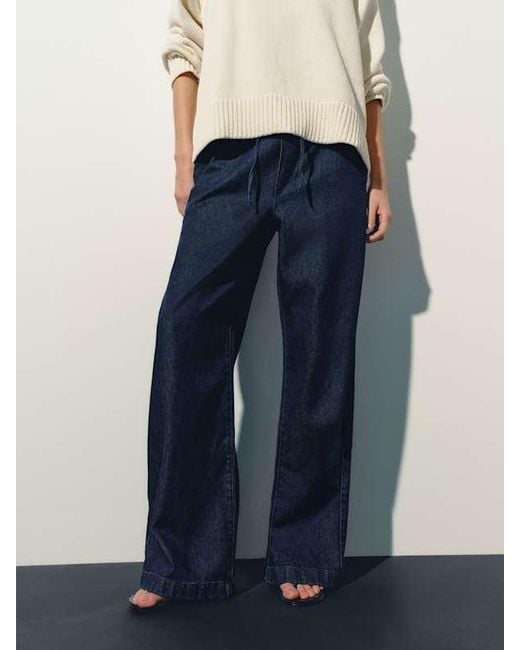 Reformation Blue Sheba Denim Pant