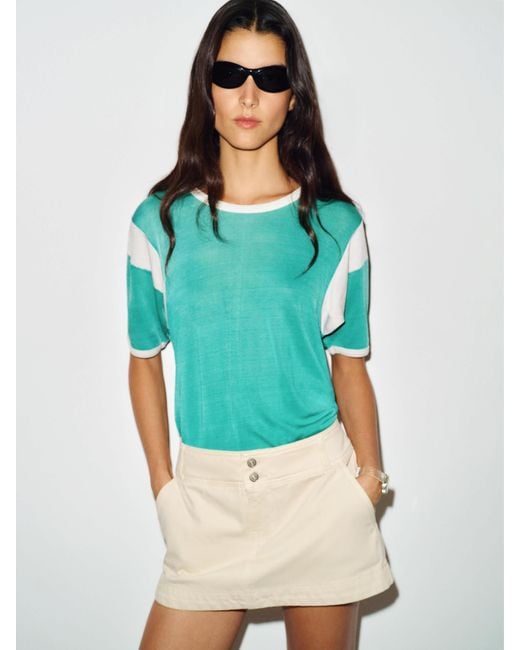 Reformation Green Vintage Maresca T-Shirt