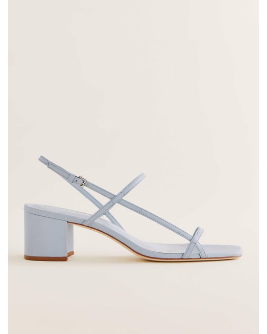 Reformation Natural Serenity Block Heeled Sandal