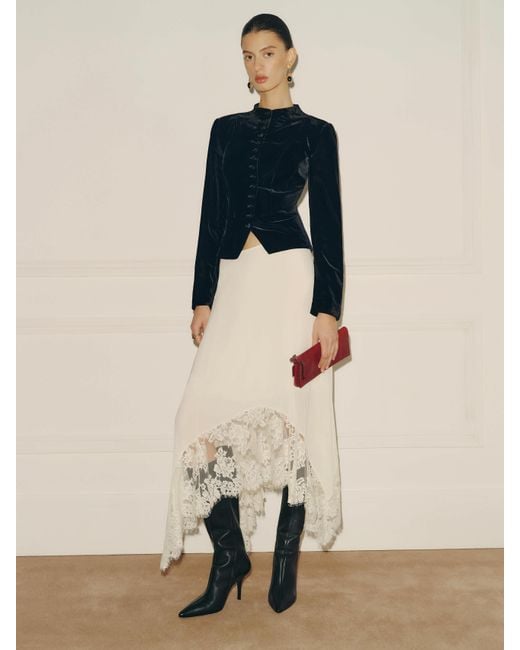 Reformation Black Helena Jacket