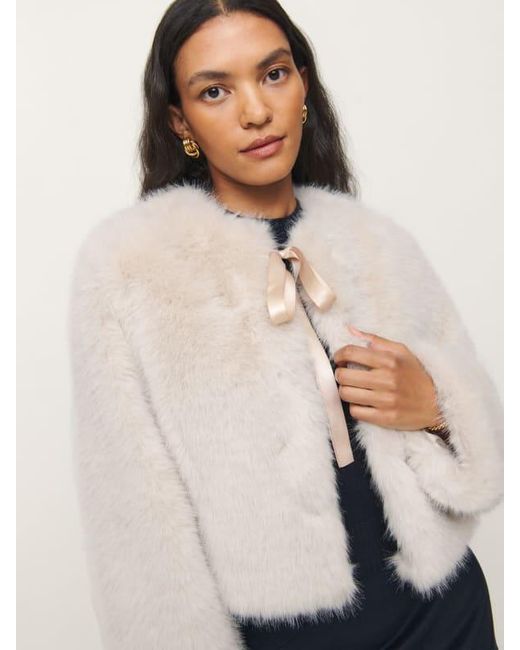 Reformation fur coat deals