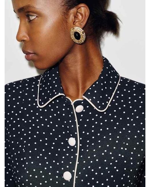 Reformation Blue Vesper Jacket