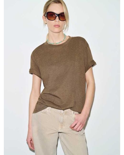 Reformation White Liam Oversized T-Shirt