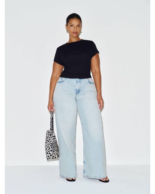 Reformation Black Muse T-Shirt Es