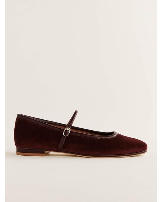 Reformation Brown Charlie Ballet Flat