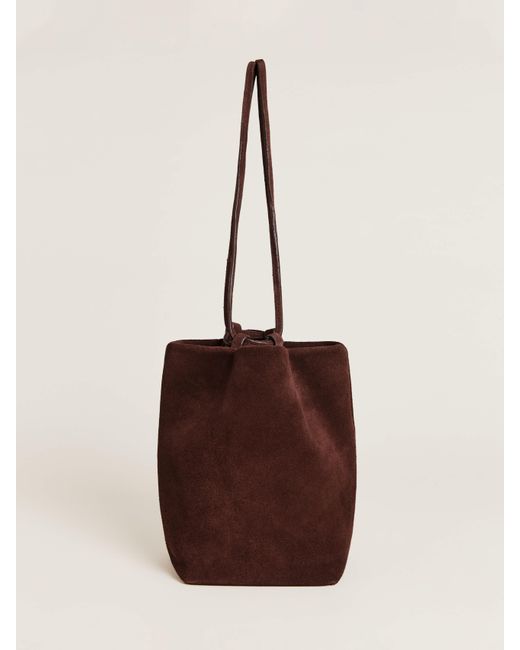 Reformation Brown Dimitra Pouch Bag