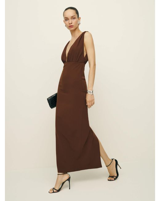 Reformation Natural Velda Dress