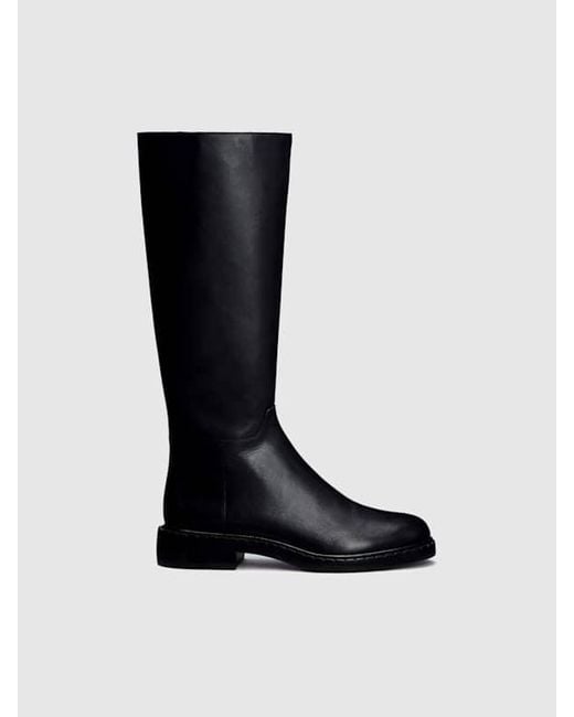 Reformation Natural Nancy Knee Boot Leather 5