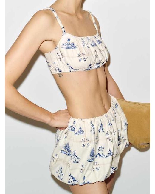 Reformation White Sienna Two Piece