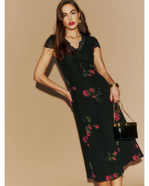 Reformation Multicolor Tiffie Dress 0