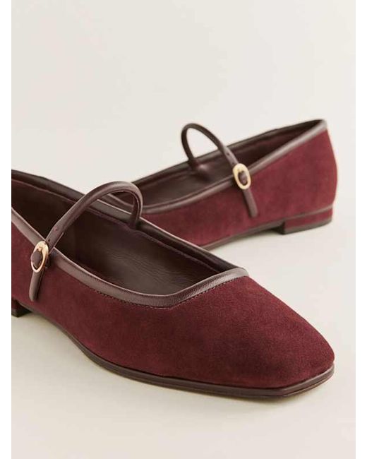 Reformation Brown Charlie Ballet Flat