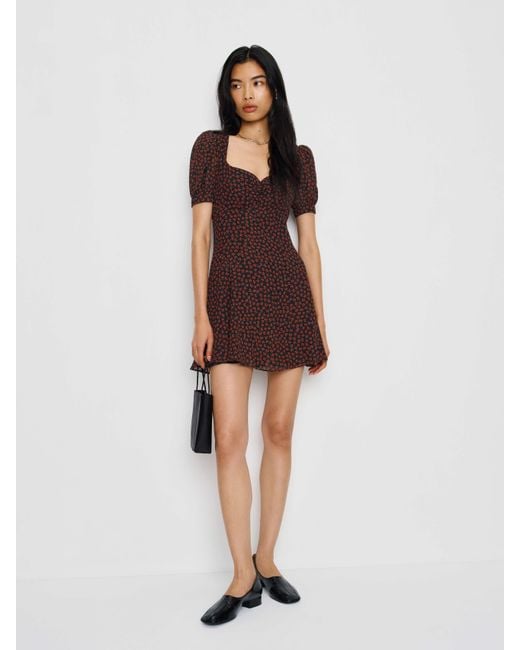 Reformation Brown Rebecca Dress 2