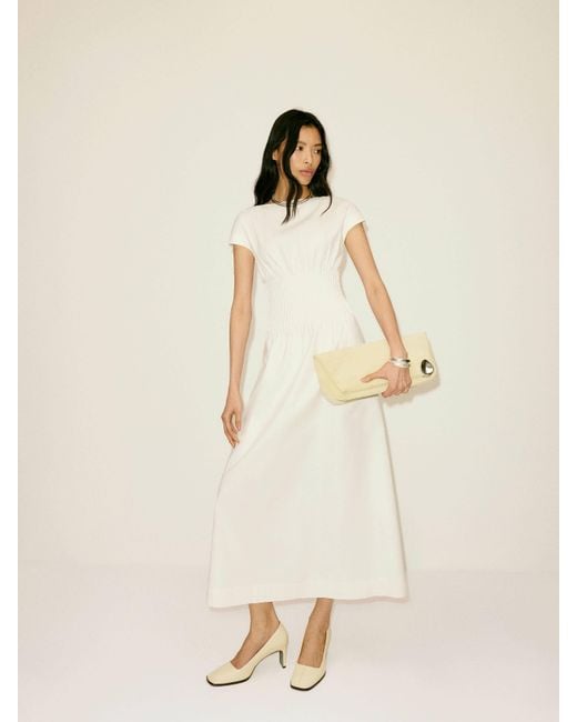 Reformation Natural Aintana Dress