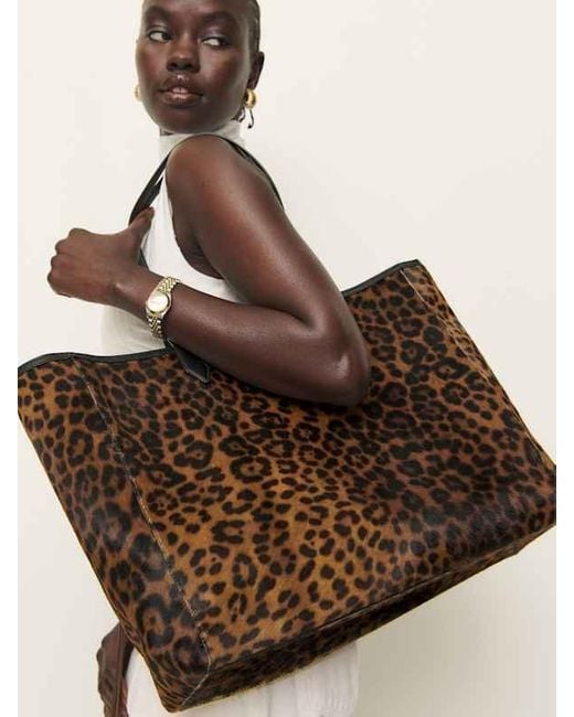 Reformation Brown Sofia Tote