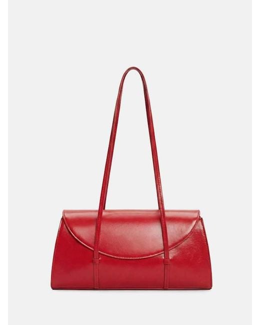 Reformation Red Elena Shoulder Bag