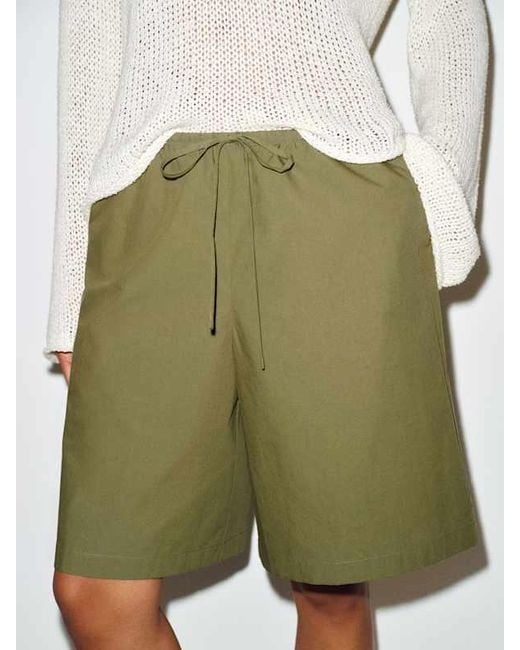 Reformation Green Sandy Short