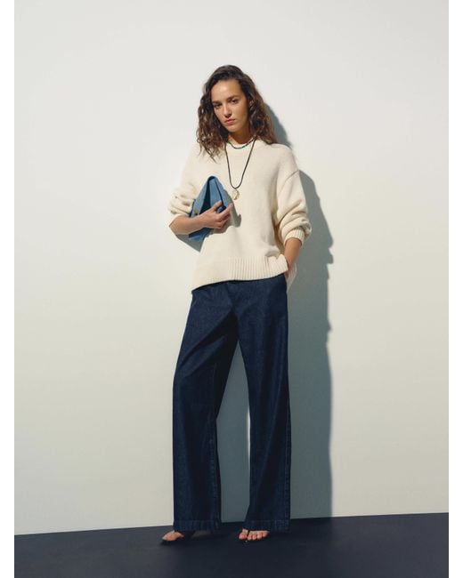 Reformation Blue Sheba Denim Pant