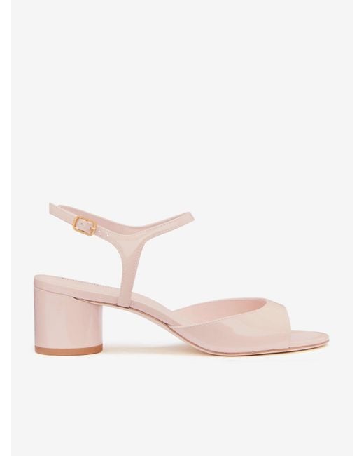 Reformation Pink Sandy Heeled Sandal 6