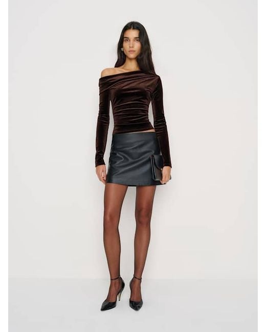 Reformation Natural Elio Knit Top