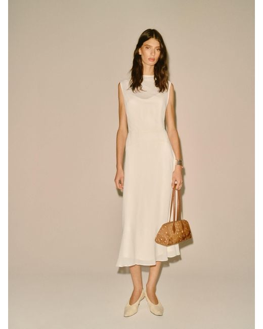 Reformation Natural Marlette Dress