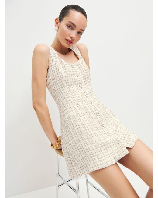 Reformation White Jaine Dress