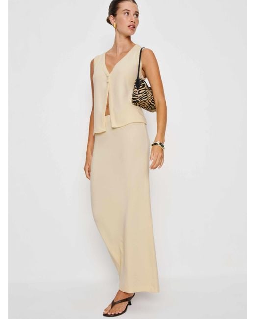 Reformation Natural Olivia Knit Two Piece