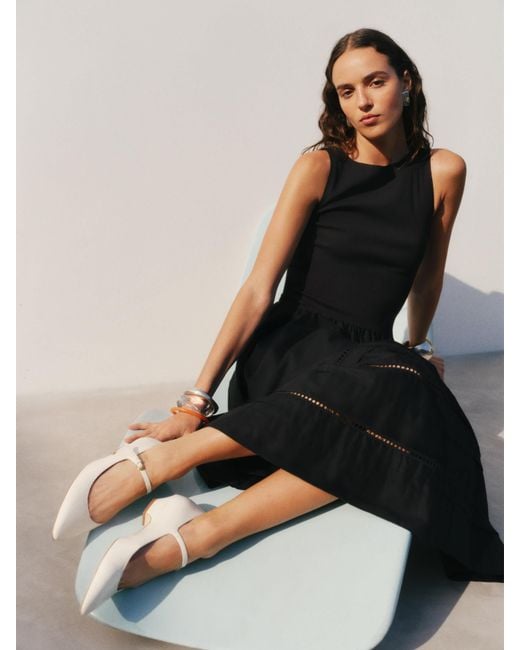 Reformation Black Kimberly Pump 7