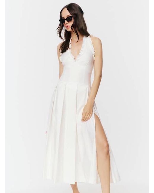 reformation white halter dress White Dresses - White Dresses for Women